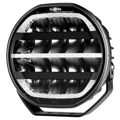 Reflektor dalekosiężny FLEXTRA OZZ XR2 P9 BLACK 10-32V, 15000 lm, biała/pomarańczowa pozycja, czarna obudowa Tylko dziś