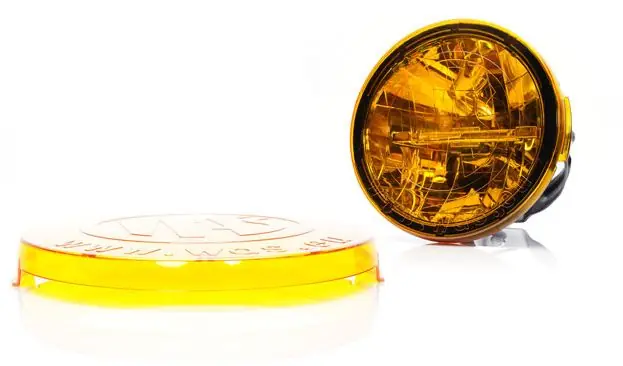 Dodaj do koszyka Bursztynowa pokrywa reflektorów W116