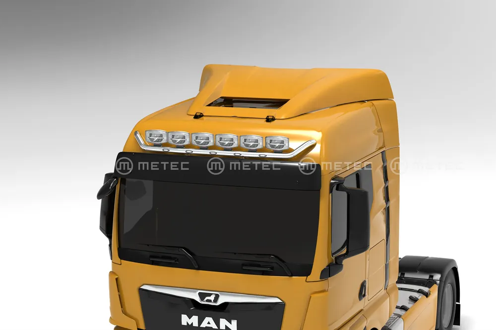 Rama dachowa V-MAX MAN TGX (2020-) GM INDIVIDUAL z wiązką elektryczną, wspornikami na 6 odbiorników oraz światłami obrysowymi LED Tylko dziś