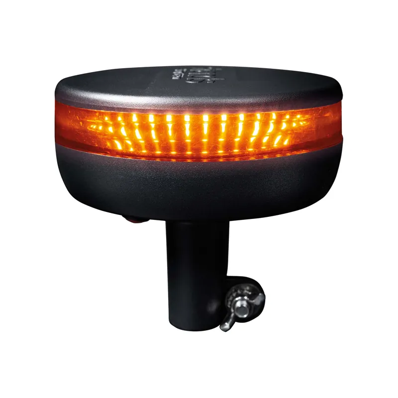 Światło ostrzegawcze LED (kogut) na trzpień, 10-48V, wys. 131 mm Okazja